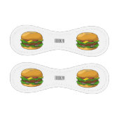 Balle De Baseball Illustration de Hamburger (Panneaux)