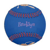 Balle De Baseball Illustration de jerboa aux longues oreilles (Devant)