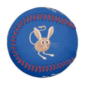 Balle De Baseball Illustration de jerboa aux longues oreilles (Devant Gauche)