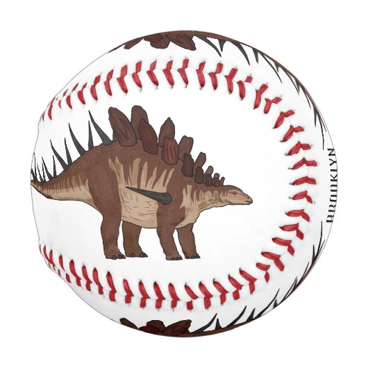 Balle De Baseball Illustration de Kentrosaurus (Devant Droite)