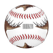 Balle De Baseball Illustration de Kentrosaurus (Dos)