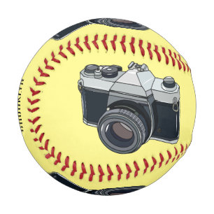 Balle De Baseball Illustration de la caméra