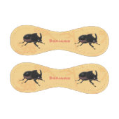 Balle De Baseball Illustration de la caricature du dendroctone du rh (Panneaux)