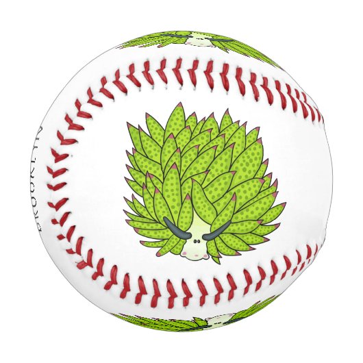 Balle De Baseball Illustration de la feuille de limon (Devant Gauche)