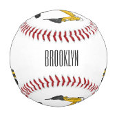 Balle De Baseball Illustration de la pelle de rupture (Devant)