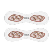 Balle De Baseball Illustration de l'éclair de chocolat (Panneaux)