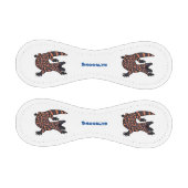 Balle De Baseball Illustration de lézard géant affamé (Panneaux)