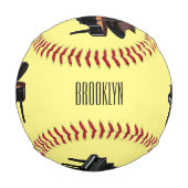 Balle De Baseball Illustration de piano (Dos)