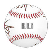 Balle De Baseball Illustration de pipes (Dos)