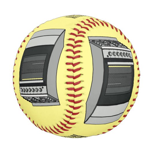 Balle De Baseball Illustration de poêle électrique (Angle)