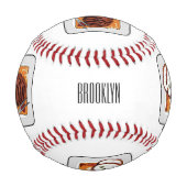 Balle De Baseball Illustration de poitrine de dinde rôtie (Dos)