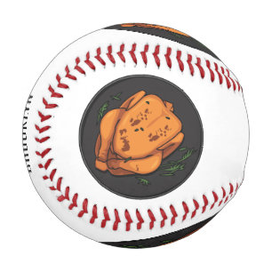 Balle De Baseball Illustration de poulet rôti