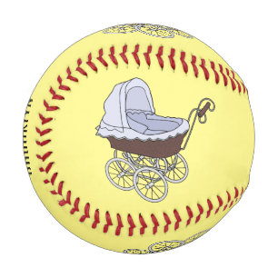 Balle De Baseball Illustration de poussette