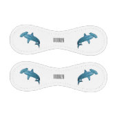Balle De Baseball Illustration de requin marteau (Panneaux)
