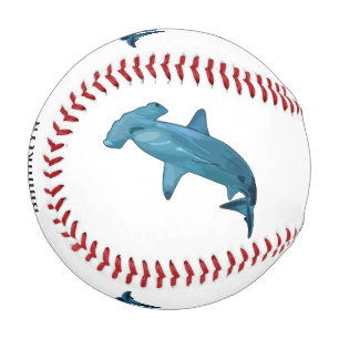 Balle De Baseball Illustration de requin marteau