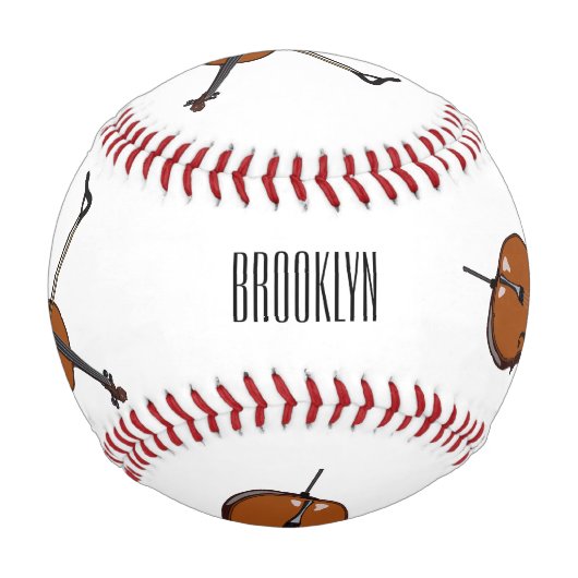 Balle De Baseball Illustration de violoncelle (Dos)