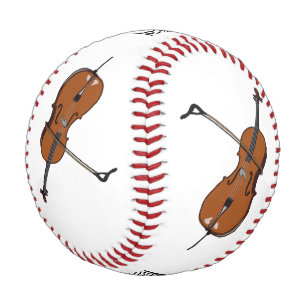 Balle De Baseball Illustration de violoncelle