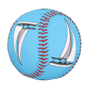 Balle De Baseball Illustration de voilier