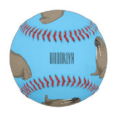 Balle De Baseball Illustration de Walrus (Dos)