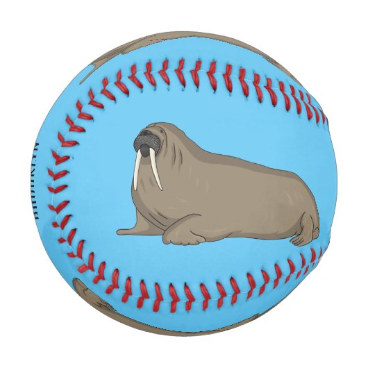 Balle De Baseball Illustration de Walrus (Devant Gauche)