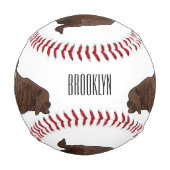 Balle De Baseball Illustration de Walrus (Devant)