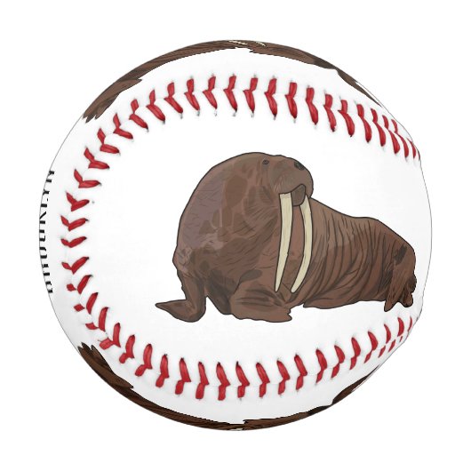 Balle De Baseball Illustration de Walrus (Devant Gauche)