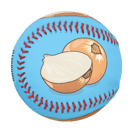 Balle De Baseball Illustration d'oignon (Devant Gauche)