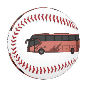 Balle De Baseball Illustration du bus