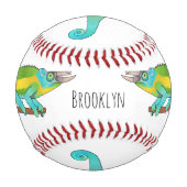 Balle De Baseball Illustration du caméléon de Jackson (Dos)