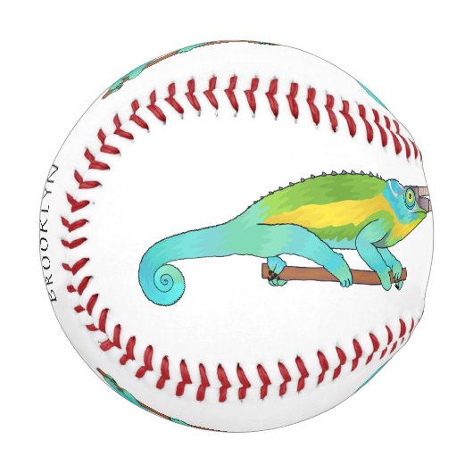Balle De Baseball Illustration du caméléon de Jackson (Devant Gauche)