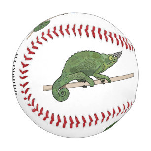 Balle De Baseball Illustration du caméléon de Jackson