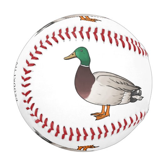 Balle De Baseball Illustration du canard de Majard (Devant Gauche)