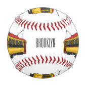 Balle De Baseball Illustration du chariot Mata (Devant)
