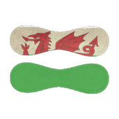 Balle De Baseball Illustration du drapeau Grunge Welsh Dragon (Panneaux)