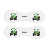 Balle De Baseball Illustration du joli joyeux tracteur agricole vert (Panneaux)