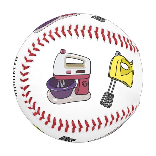 Balle De Baseball Illustration du mixer (Devant Gauche)