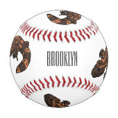 Balle De Baseball Illustration du monstre Gila (Devant)