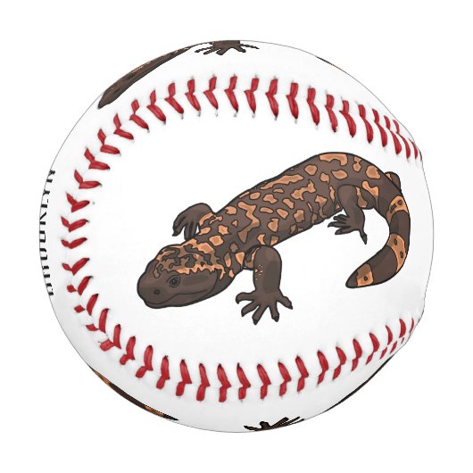 Balle De Baseball Illustration du monstre Gila (Devant Gauche)