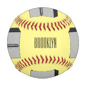 Balle De Baseball Illustration du réfrigérateur de porte française (Devant)