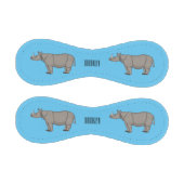 Balle De Baseball Illustration du rhinocéros de Javan (Panneaux)