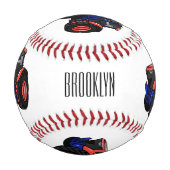 Balle De Baseball Illustration du tracteur (Dos)