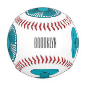 Balle De Baseball Illustration du ventilateur (Dos)