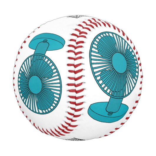 Balle De Baseball Illustration du ventilateur (Angle)