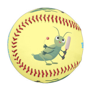 Balle De Baseball Illustration d'un insecte du cricket vert mou