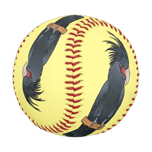 Balle De Baseball Illustration d'un oiseau de cobaye de palme (Angle)