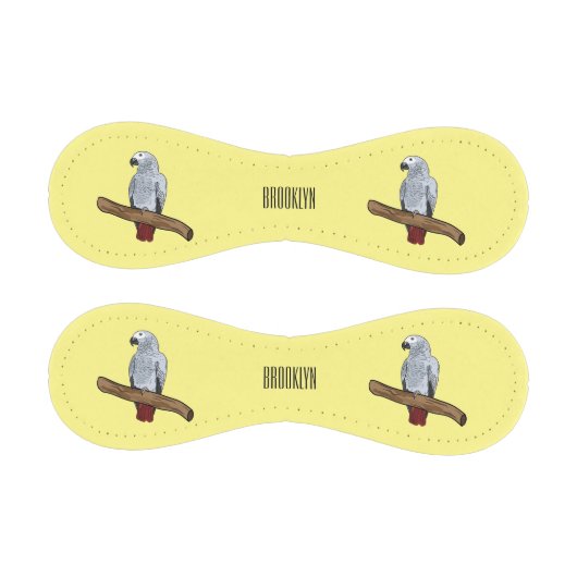 Balle De Baseball Illustration d'un perroquet gris en Afrique (Panneaux)