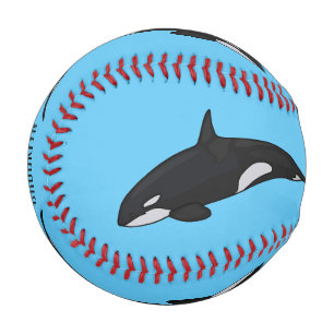 Balle De Baseball Illustration d'une baleine tueuse
