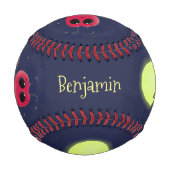 Balle De Baseball Illustration d'une luciole à éclair mignon (Devant)