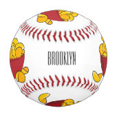 Balle De Baseball Illustration d'une puce de pomme de terre (Devant)
