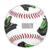Balle De Baseball Illustration Jet ski (Dos)